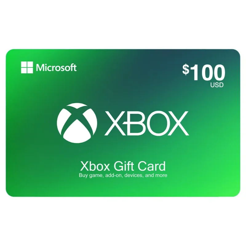 Xbox Store Gift Card 100